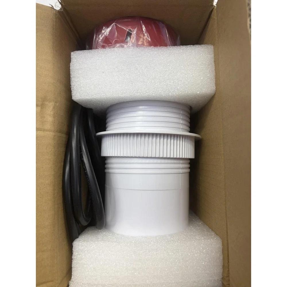 20A‎ 125V Pop Up Desk Countertop Outlet 15W Wireless Charger USB Ports White